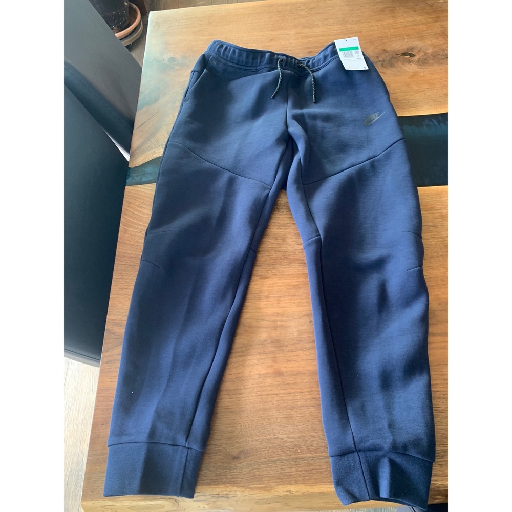 Nike Sportswear Tech Fleece Joggers Navy Blue Boys XL HV5809-453 NWT‎